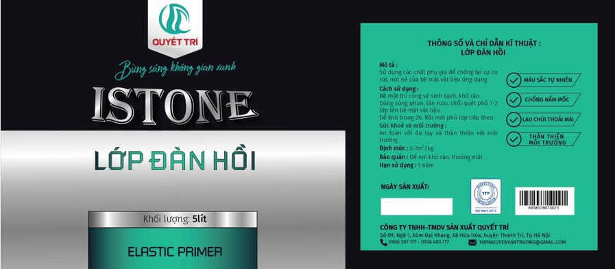 lớp đàn hồi sơn giả đá